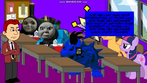 Dark Dry Giga Bowser refuses to silence his phone in school/grounded