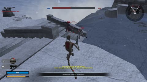 Star Wars Battlefront II 2005: Instant Action Conquest Rhen Var: Citadel CIS Gameplay