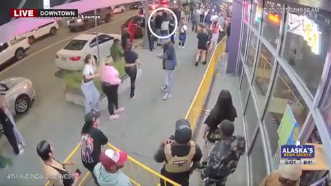 Security guard in Anchorage, Alaska takes out active shooter outside bar 