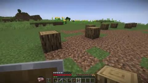 Minecraft but we have survive 14 days in a Horror world