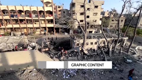 Israel intensifies Gaza bombardment as Trump visits region