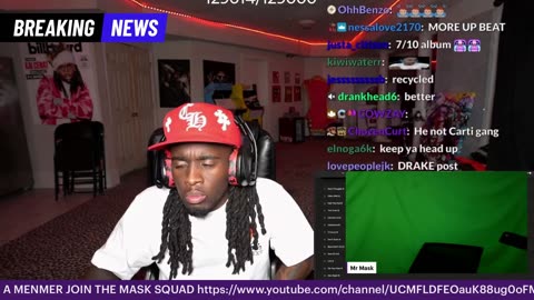 Drake x Kai Cenat FULL Stream Review LIVE! | MrMaskTV Breakdown