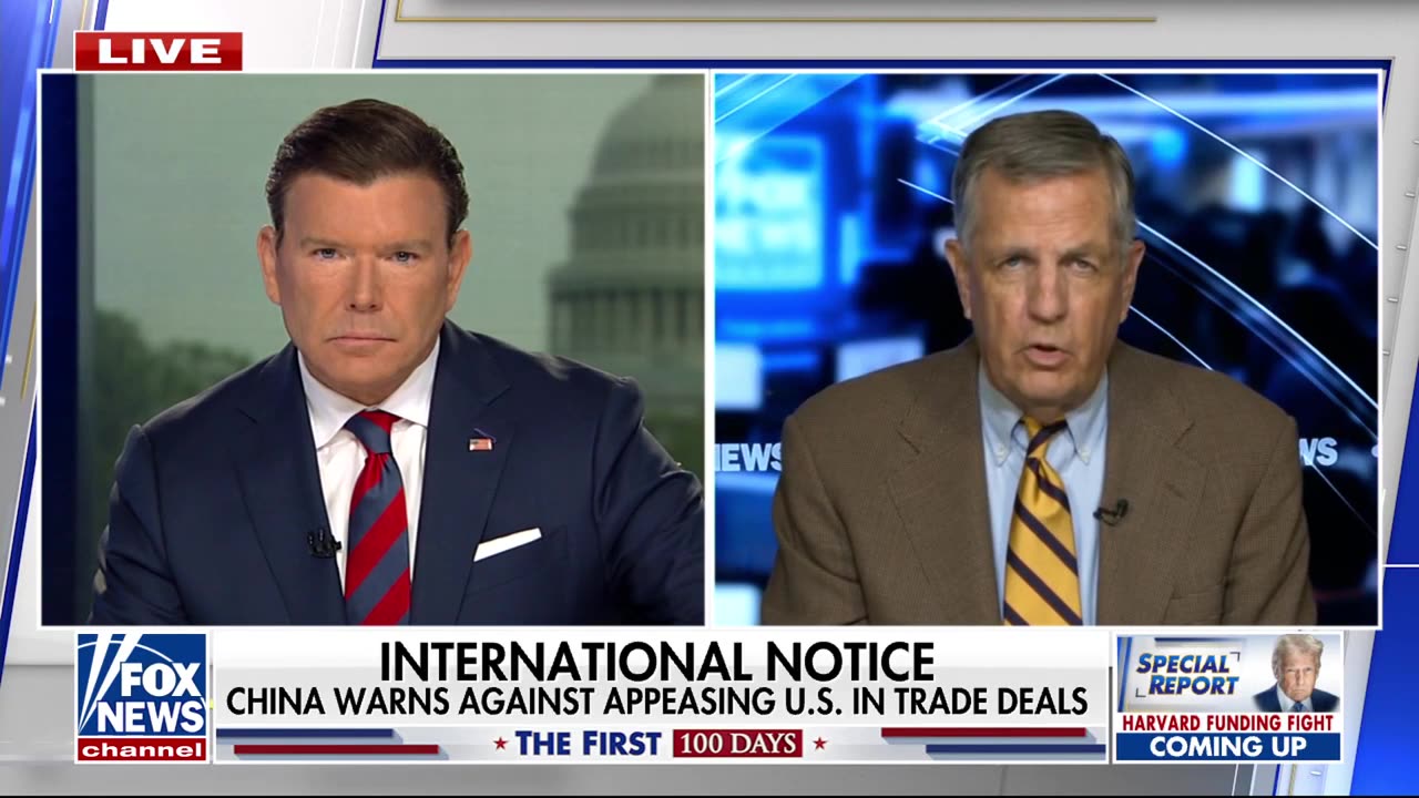Markets and economies do not like instability, explains Brit Hume