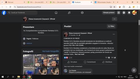 DIS--- - 18 iunie 2025 - Vizualizarea paginii