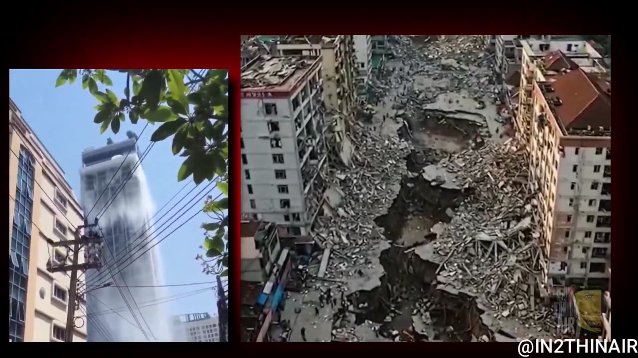 Almost 2,000 DEAD and THOUSANDS still MISSING after the Major 7.7 Earthquake in Myanmar!