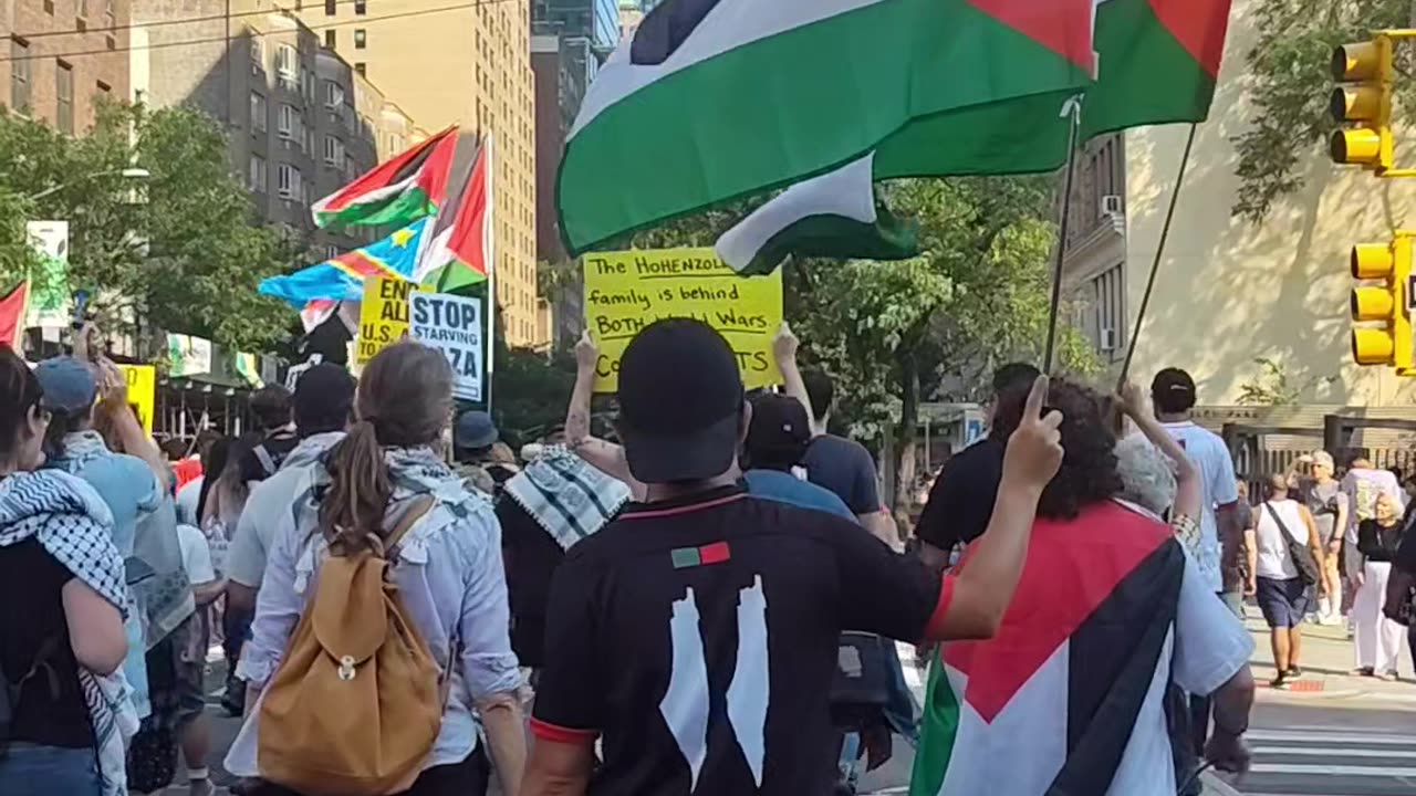 TOMORROW in NYC: "ALL EYES ON GAZA. Sanction Israel. Arms embargo now."