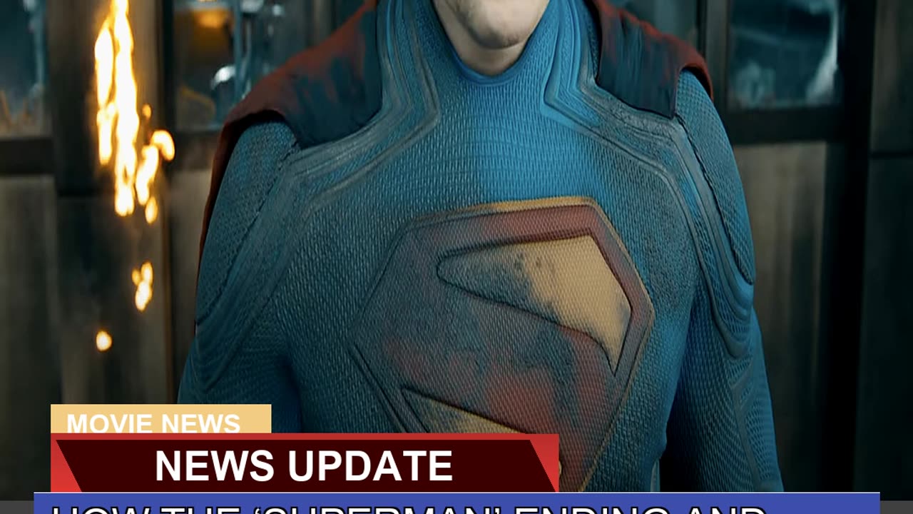 How the Superman Ending and Credits Scenes Liber