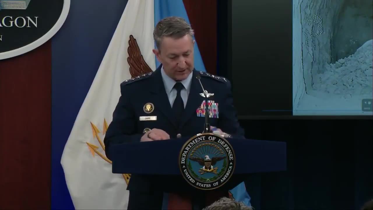 Pentagon Shows Results of the Destruction of Iran’s Nuclear Sites
