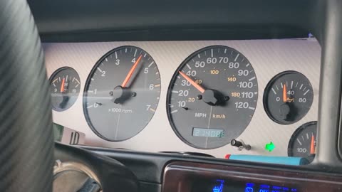 Out stretching the 1998 5.9 Limited's legs a little, 90+ mph, backfiring, throwing flames...