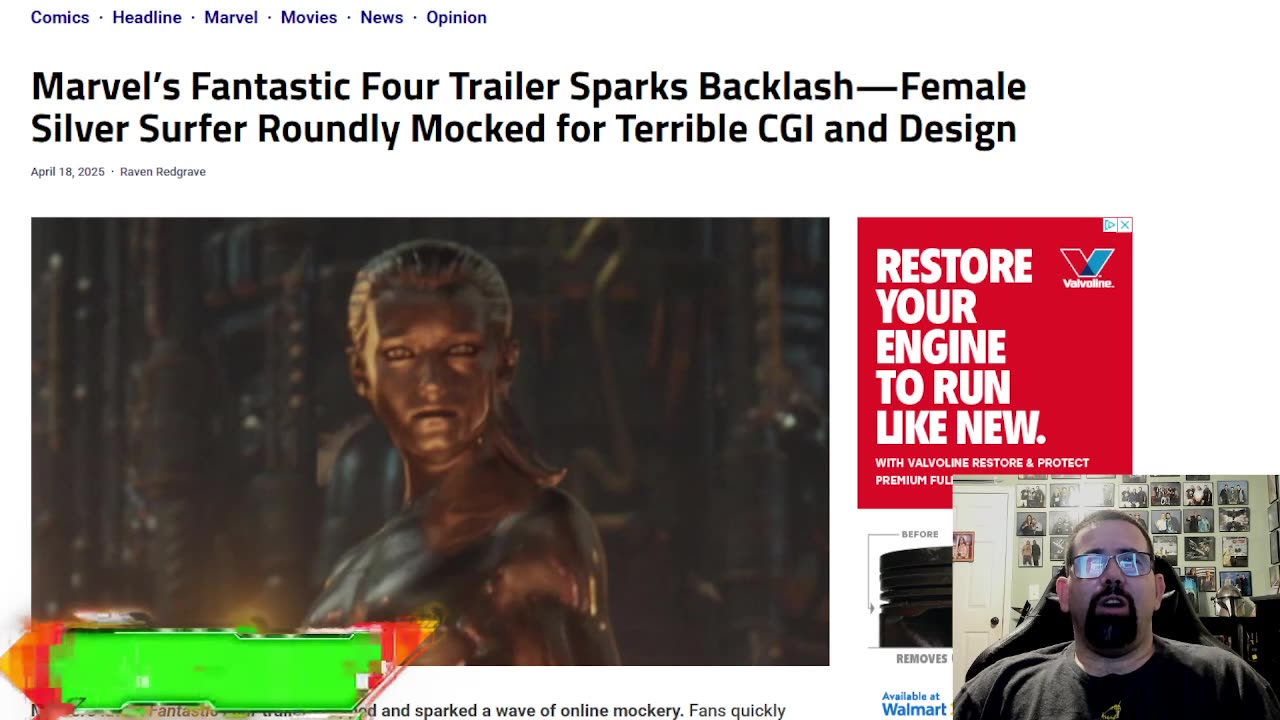 FF First Steps Silver Surfer Getting A Huge Backlash Due To Her CGI Appearance