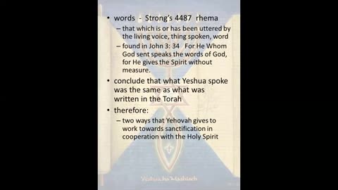 Salvation, Sanctification & more