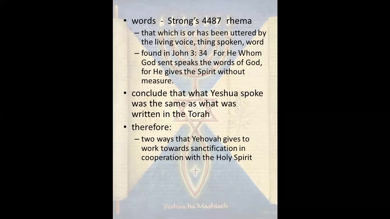 Salvation, Sanctification & more