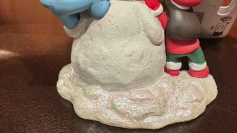 Disney Parks Lilo and Stitch Building a Snowman Figurine Ornament #shorts