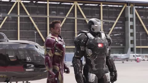 You Have a Metal Arm Airport Battle Scene - Captain America Civil War