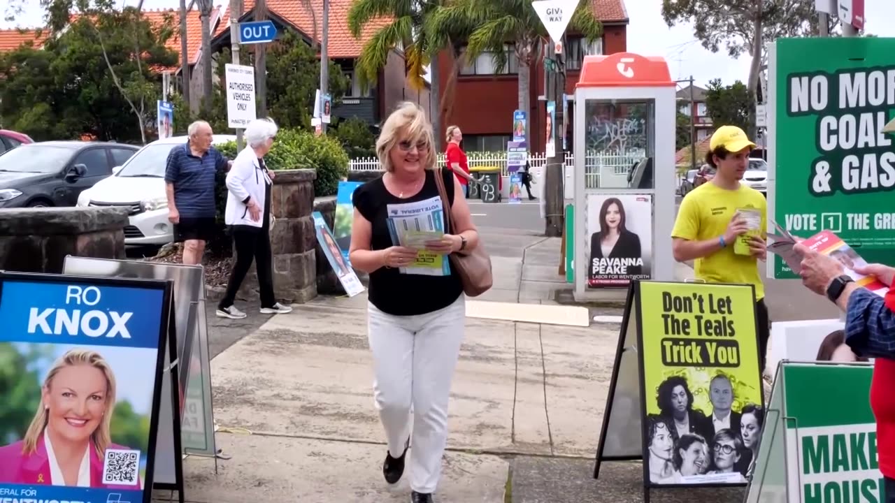 Australians talk climate, cost of living as early voting begins