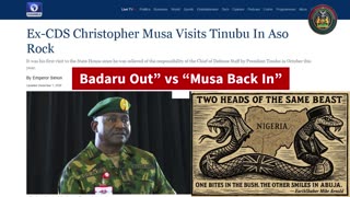 Breaking: Badaru Out, Musa Meets Tinubu Amid Coup Rumors & Rising Insecurity