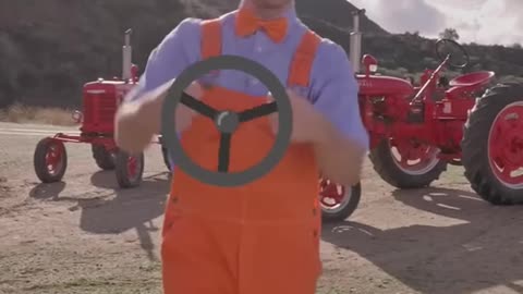 Apparently Blippi Likes Tractors? #shorts #blippi #tractors #colors #learning