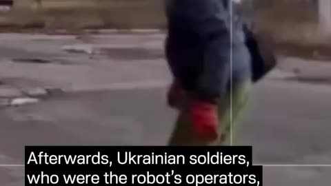 🤖💻 Ukraine Russia War | Good Samaritan Repairs Malfunctioning Ukrainian Robot | RCF