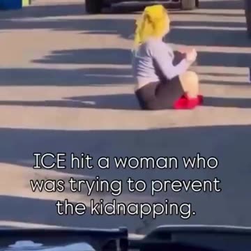 Kim Katie USA - She didn’t get “hit by ICE.” She voluntarily turned herself into a ...