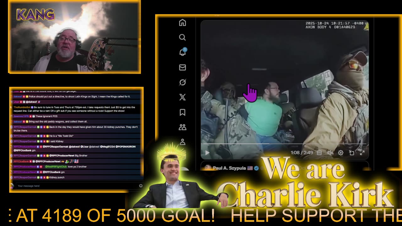 MAGA Mayhem w/Kang 11/12 8am to 10am