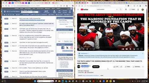 Response: The masons infiltrated the Israelite ministry (we knew)