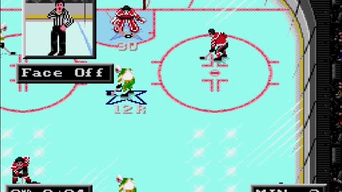 #MNWILD , #MINNESOTA , NHL - 94 MOD - MINNESOTA WILD VS CHICAGO RD 1 GM 3