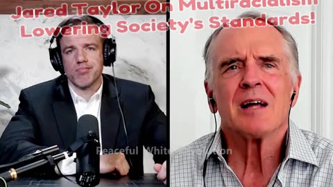 Jared Taylor on multiracialism lowering society's standards