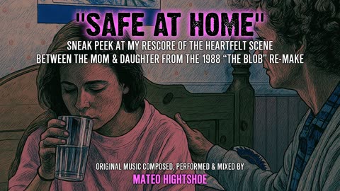 "SAFE AT HOME" || What if "The Blob" remake was rescored with different music?