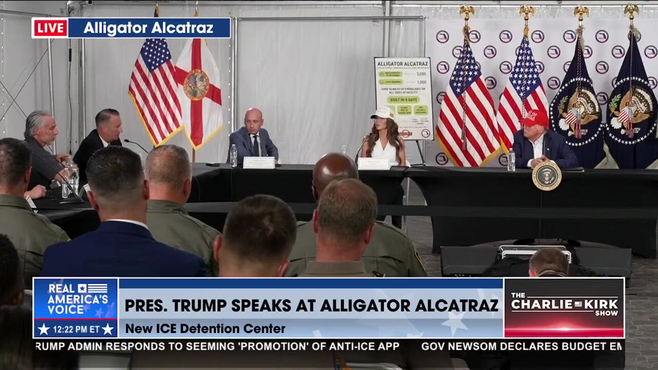 ACTING ICE DIRECTOR PRAISES POTUS