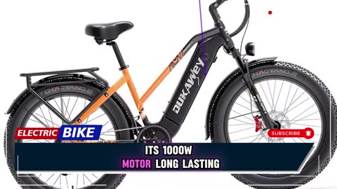 Lankeleisi DM530 Plus Electric Bike 1000W Motor 20AH Battery 26 Inch Electric Bike