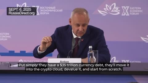 Russia slams US stablecoin push. Special adviser to Putin, Anton Kobyakov