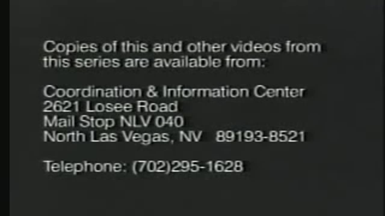 Tonopah Test Range An Outdoor Laboratory Facility