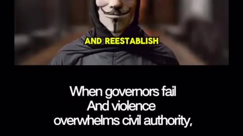 Law without order is chaos