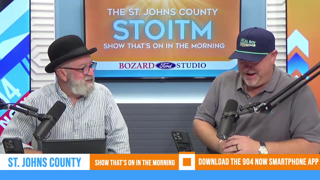 St. Augustine Beach Mayor Dylan Rumrell joins us in studio this morning!