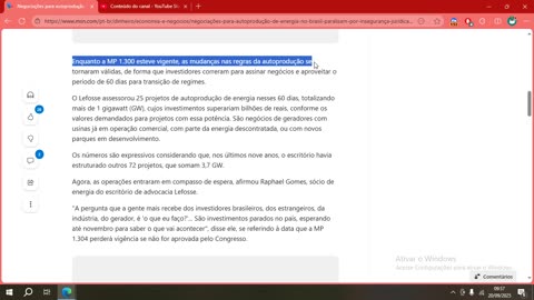 Negociações para autoprodução de energia no Brasil paralisam por insegurança jurídica