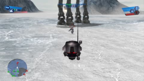 Star Wars Battlefront 2004: Instant Action Rhen Var: Harbor Rebels Gameplay