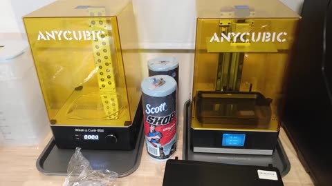 3D Resin Printer Setup