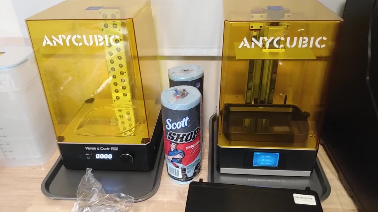 3D Resin Printer Setup