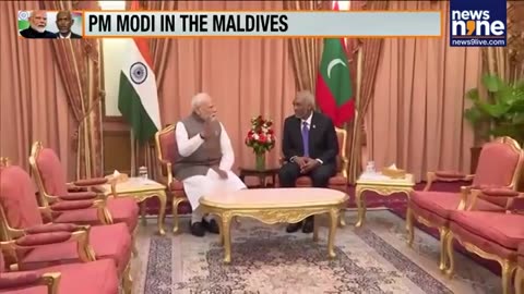 Modi_Zindabad_Echoes_In_Maldives_As_PM_Modi_Gets_Hero’s_Welcome___India-Maldives_Ties_Reset___News9