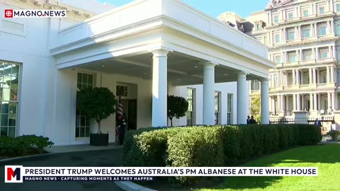 🇺🇸|🇦🇺 President Donald Trump meets with Australian PM Anthony Albanese at The White House [LIVE]