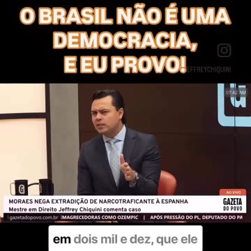 Por que o Brasil não é mais uma democracia?!