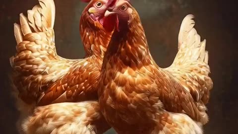 hen and chickens dancing 2