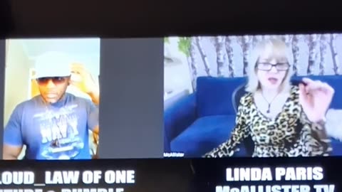 My galactic Journey part 190. Linda Paris McAllister TV interview