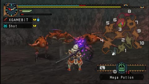 Monster Hunter Freedom Unite HD Psp PC Gameplay Part 17.