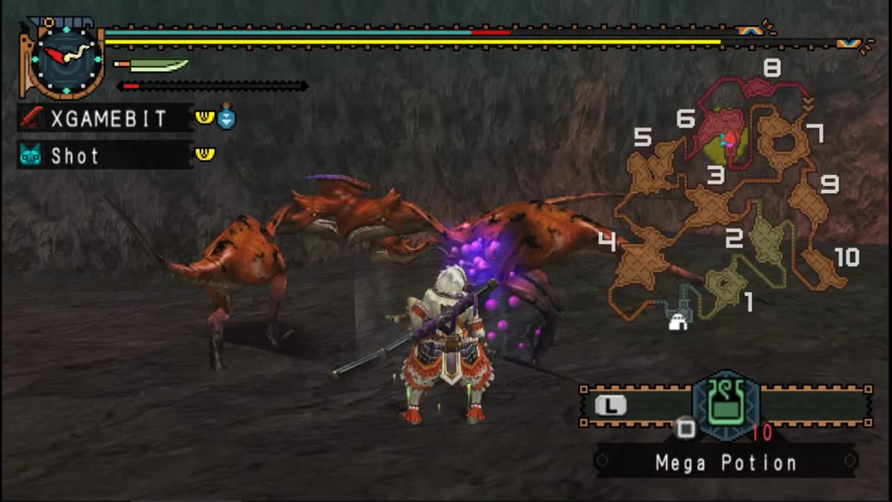 Monster Hunter Freedom Unite HD Psp PC Gameplay Part 17.