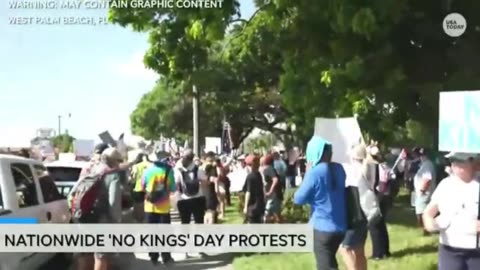 Watch live: No Kings Day protests held nationwide