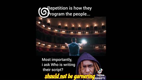 Repetition Is How They Program We The People.......