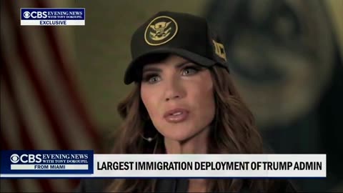 THINK AGAIN 💥 Sec Kristi Noem cracks down on Illegal Alien FRAUDSTERS.