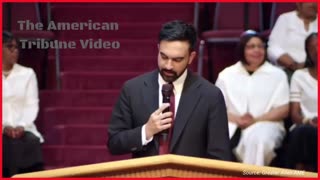 Far-Left NYC Mayoral Candidate Zohran Mamdani Delivers Ultra-Woke "Sermon" at New York Church