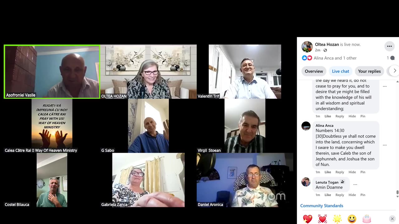 Calea Către Rai WAY OF HEAVEN MINISTRY #music #marturii #live #predici #rugaciune 9-22-2025